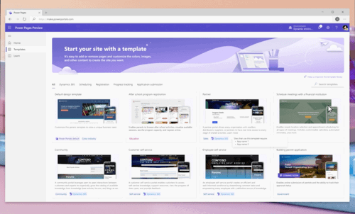 Power Pages UI