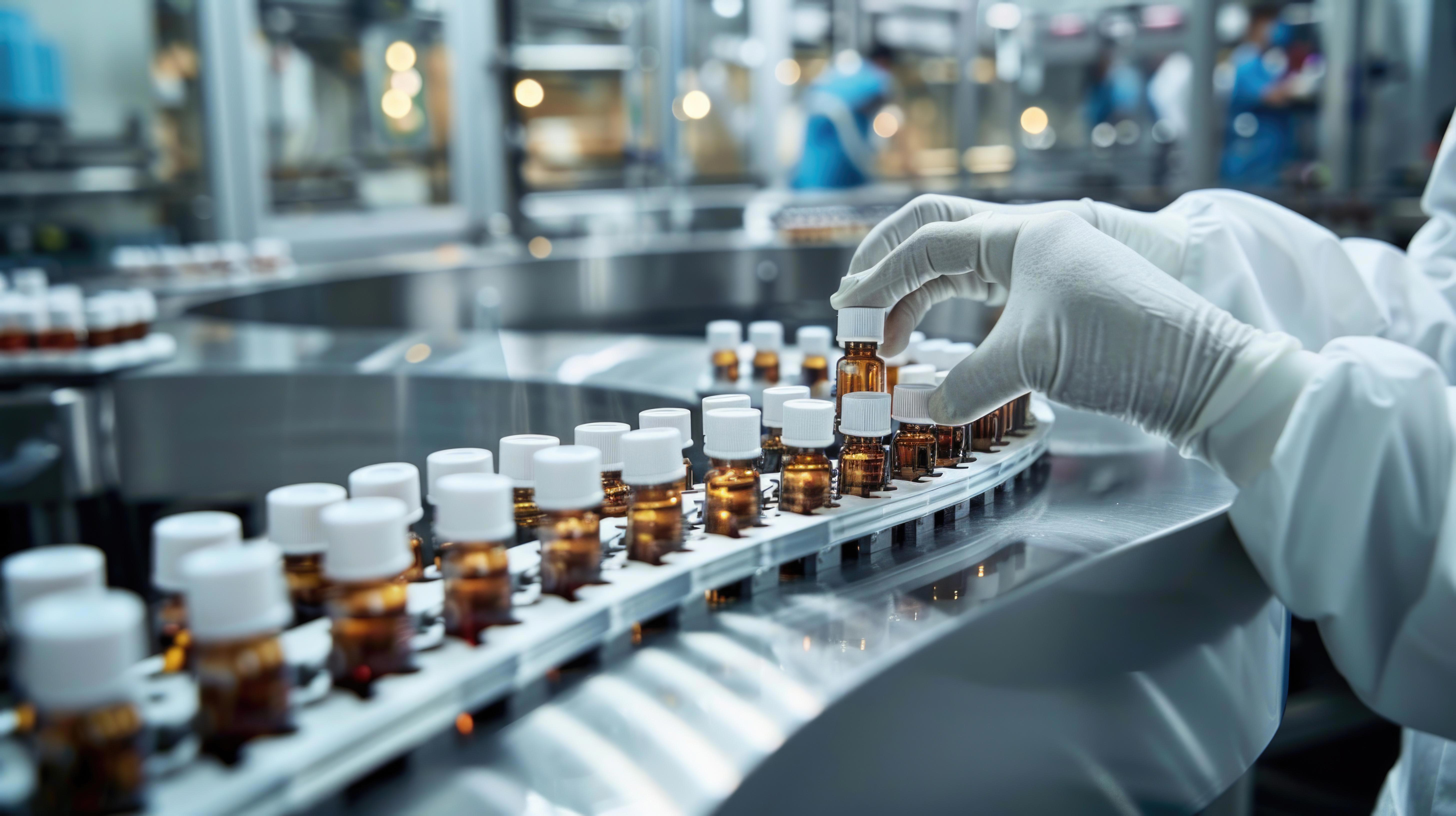 Scientist Processing Samples