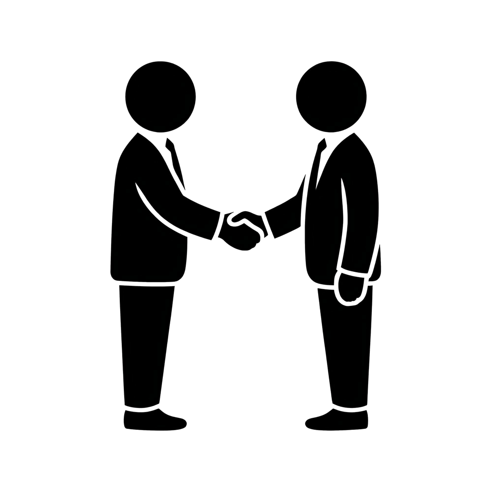 Business Agreement Two People Shaking Hands